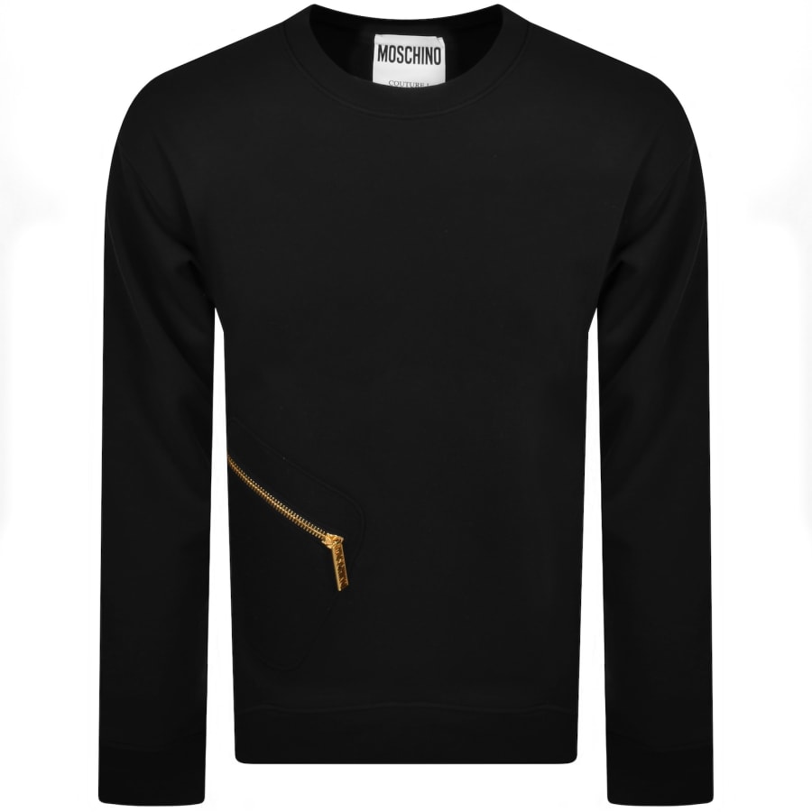 Moschino Pocket Sweatshirt Black